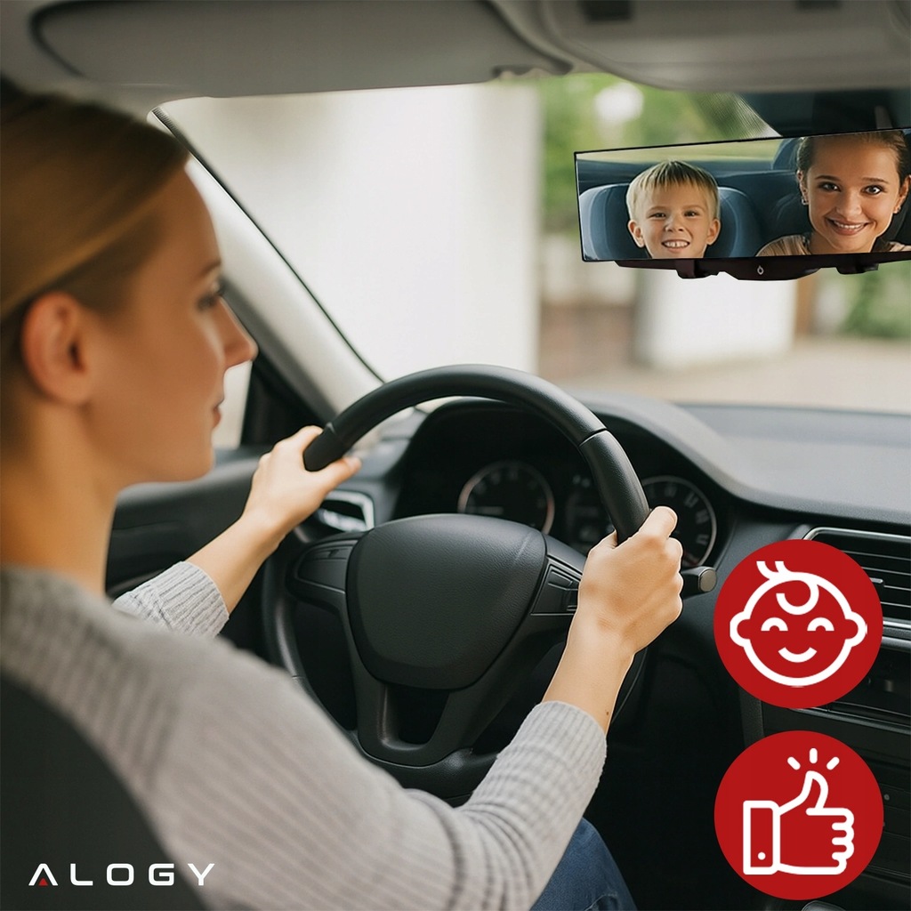 фото №9, Накладка na дзеркало заднього виду внутрішнє універсальні панорамне 300mm