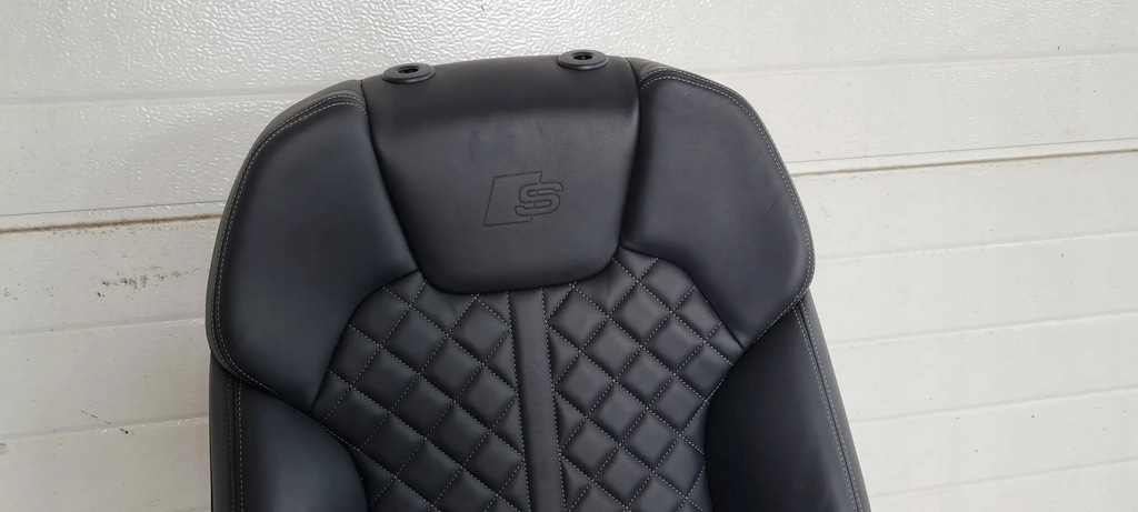 фото №10, Sq5 q5 80a обшивка шкіра сидіння водія оббивка ліва лівий