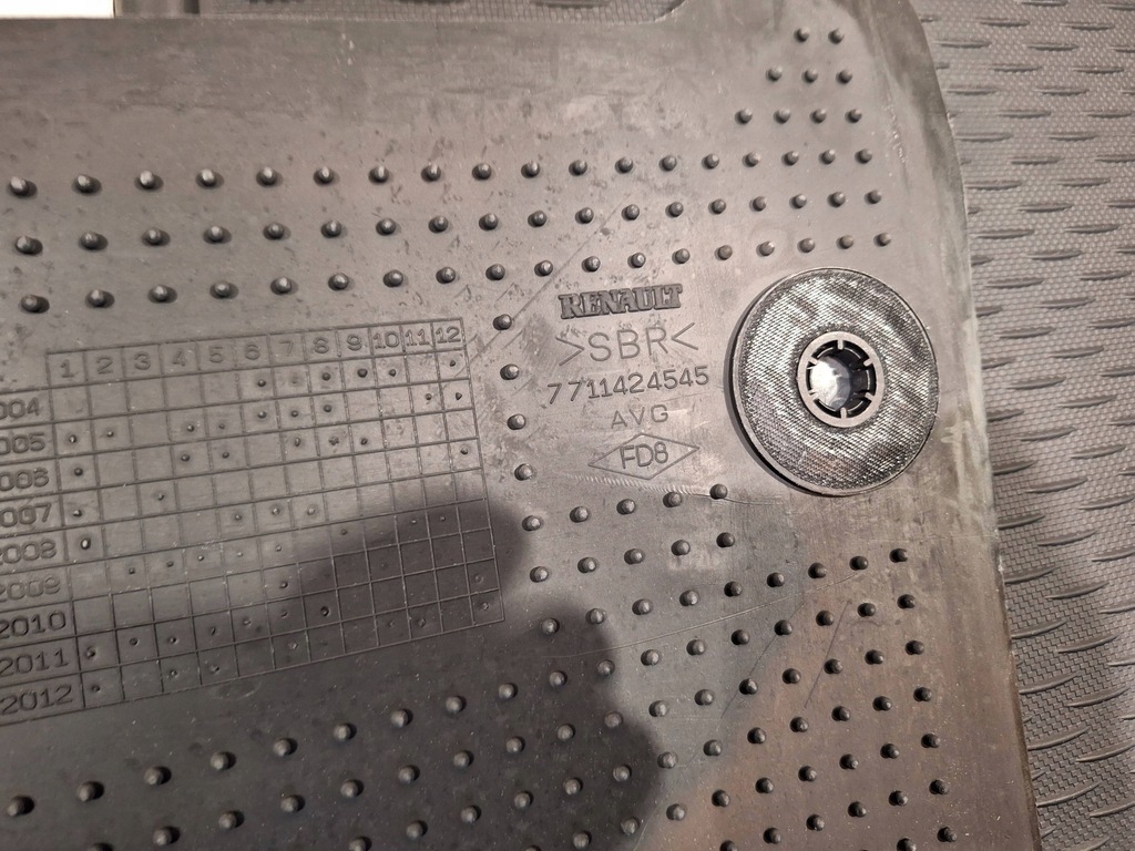 фото №10, Килимки гумові nowe 7711424545 renault modus 04-