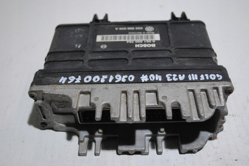 фото №7, Бортовой компьютер двигателя vw golf iii 0261200764