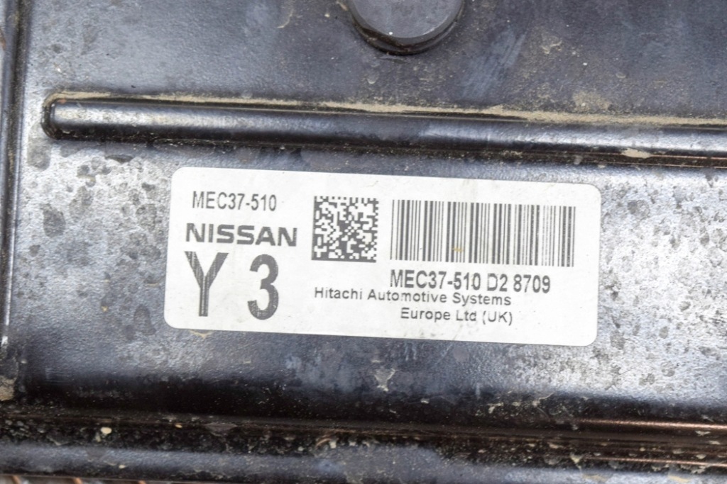 фото №6, Nissan note e11 блок управляющий двигателем ecu mec37-510 1.4 бензин 65k