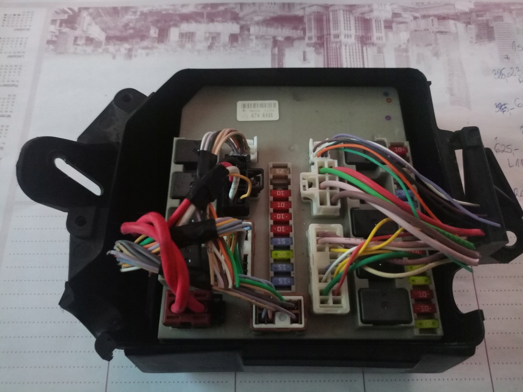 фото №3, Модуль uch 674658b renault clio iii modus iii