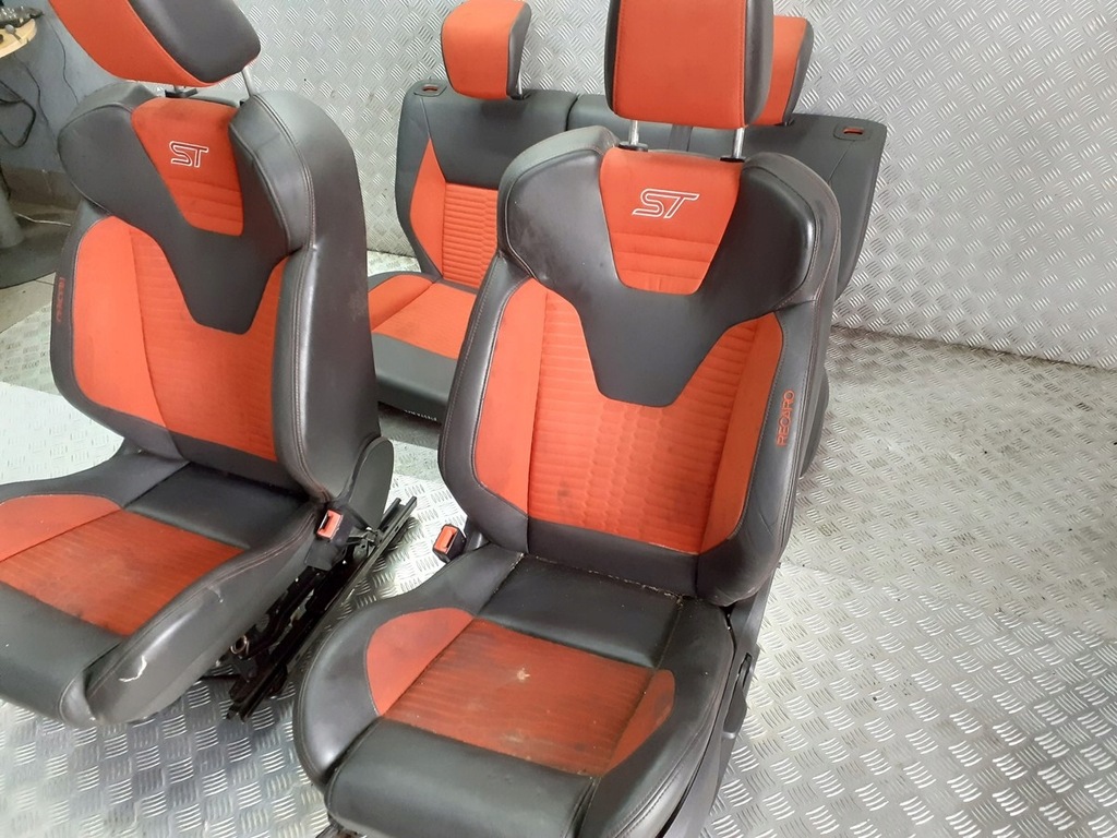 фото №14, Сиденья кожаный комплект ford fiesta mk7