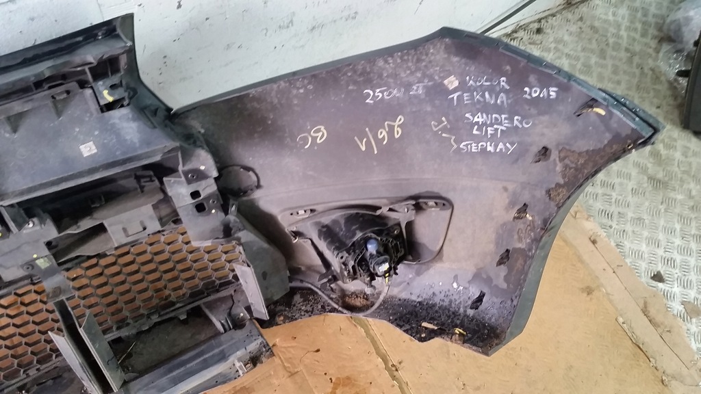 фото №11, Бампер передній dacia sandero stepway ii 15r tekna