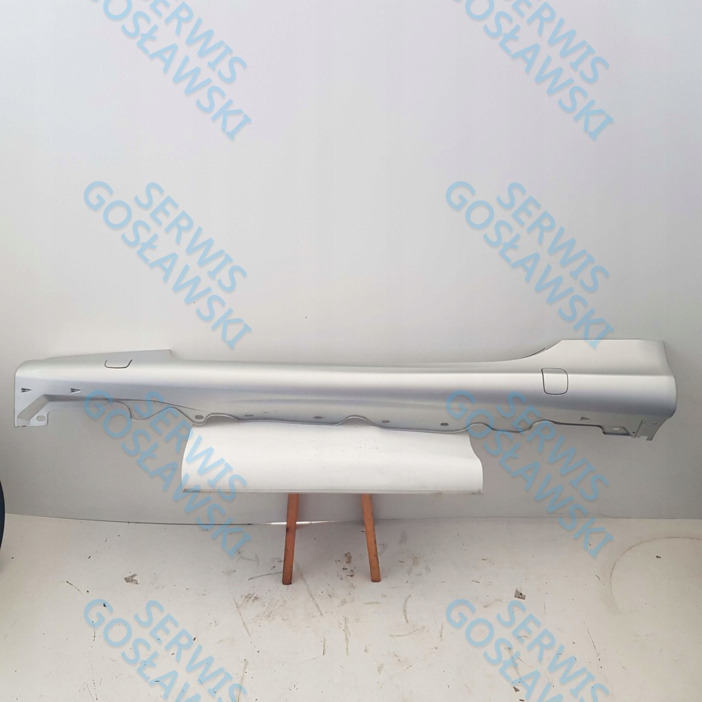 фото №4, Mercedes sl r 230 молдинг поріг накладка ліва