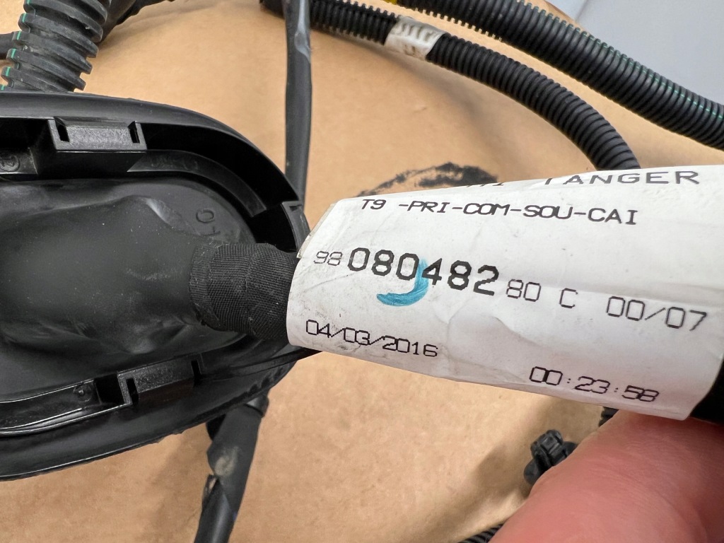 фото №5, Peugeot 308 ii t9 1.6 bluehdi жгут электропроводка adblue 9808048280