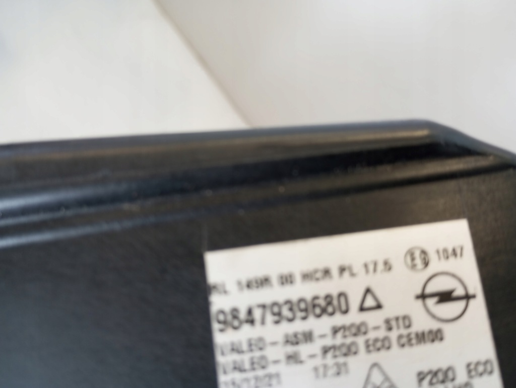 Купить Фара full led opel mokka 2 9847939680 9847939180