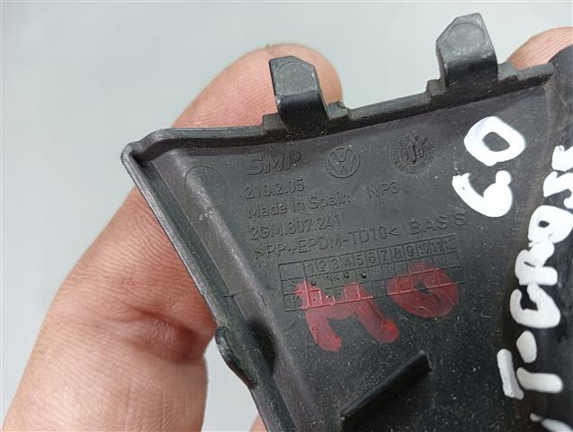 фото №4, Mm vw t-cross заглушка фаркоп перед 2gm807241