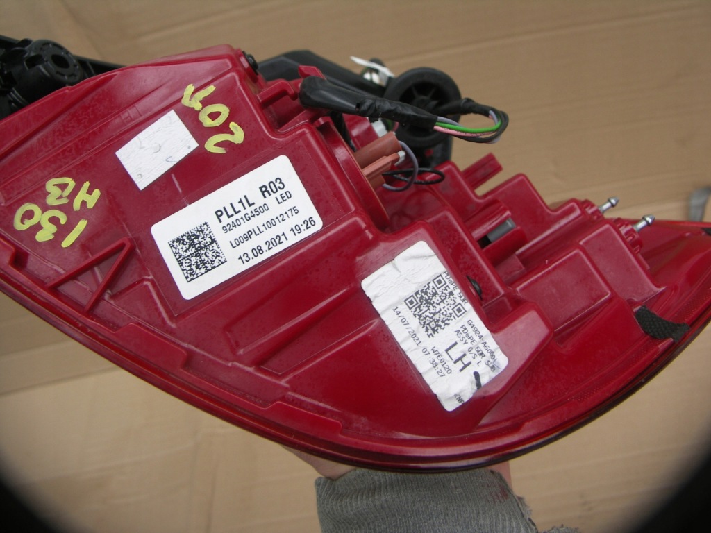 фото №6, Hyundai i30 3 iii lift 20- hb лампа задня ліва kielce-gliwice