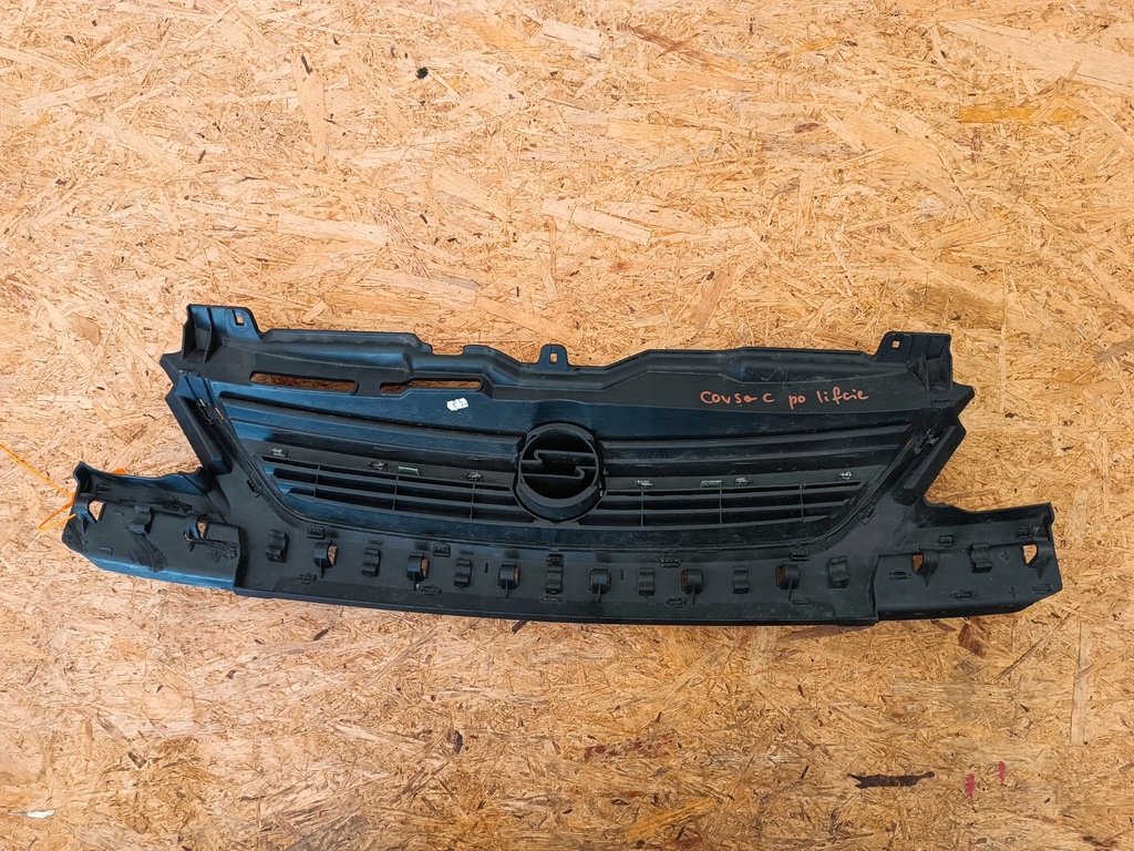 фото №13, 13120828 opel corsa c lift решётка радиатора решётка радиатора бампера перед