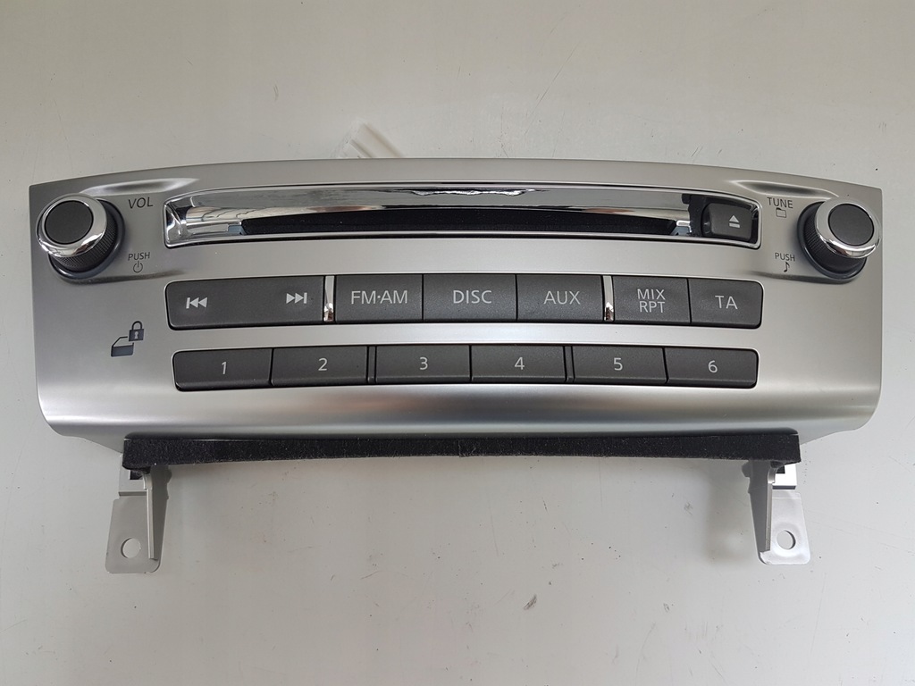 фото №1, Панель радио 253911mk0a infiniti q70 m m30 m35h m37