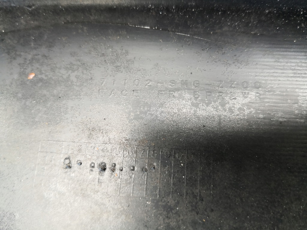 фото №12, Civic viii 8 type r решётка средняя бампер перед