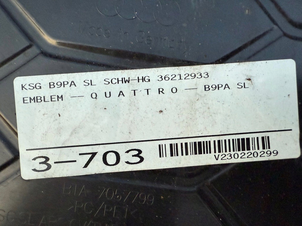 фото №12, Бампер решётка радиатора audi a4 s4 b9 8w0 lift 2020 оригинал хороший состояние