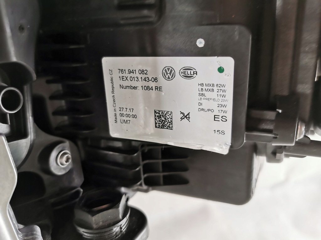 фото №12, Vw touareg full led лівий правий relektor повний