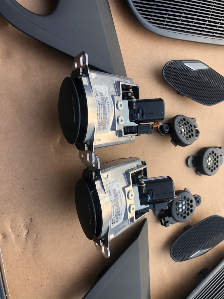 фото №9, Audi q7 sq7 4m0 4m0035466a аудіосистема покращений 3d bang olufsen монтаж