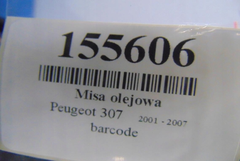 фото №5, Peugeot 307 1.6 поддон масляная 9638465480