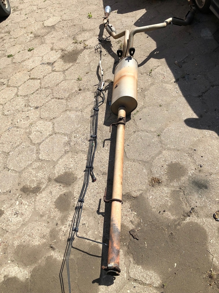 фото №1, 2009+ dodge ram провода тормозные трубки wąż трубка