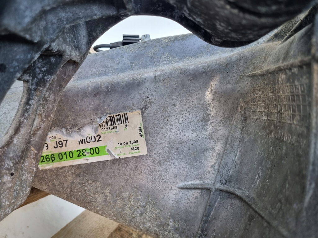 фото №11, Двигатель комплект mercedes w245 b200 2.0 t turbo 193km 171tyś 266980 266.980