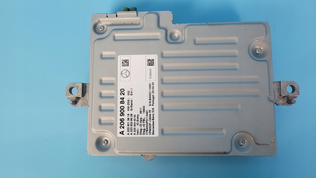 фото №11, Mercedes w206 c200 23r 2.0 cdi модуль блок управления спидометра a2069008420