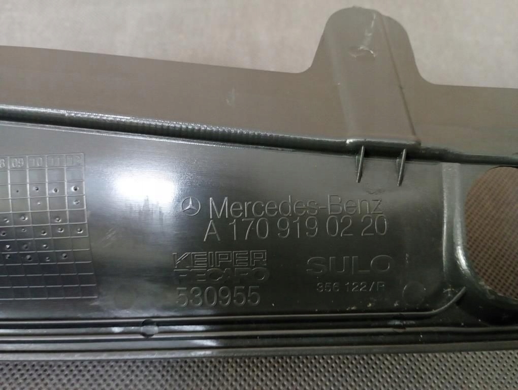 фото №4, Mercedes slk r170 lift захист накладка ліва оббивка сидіння a1709190220