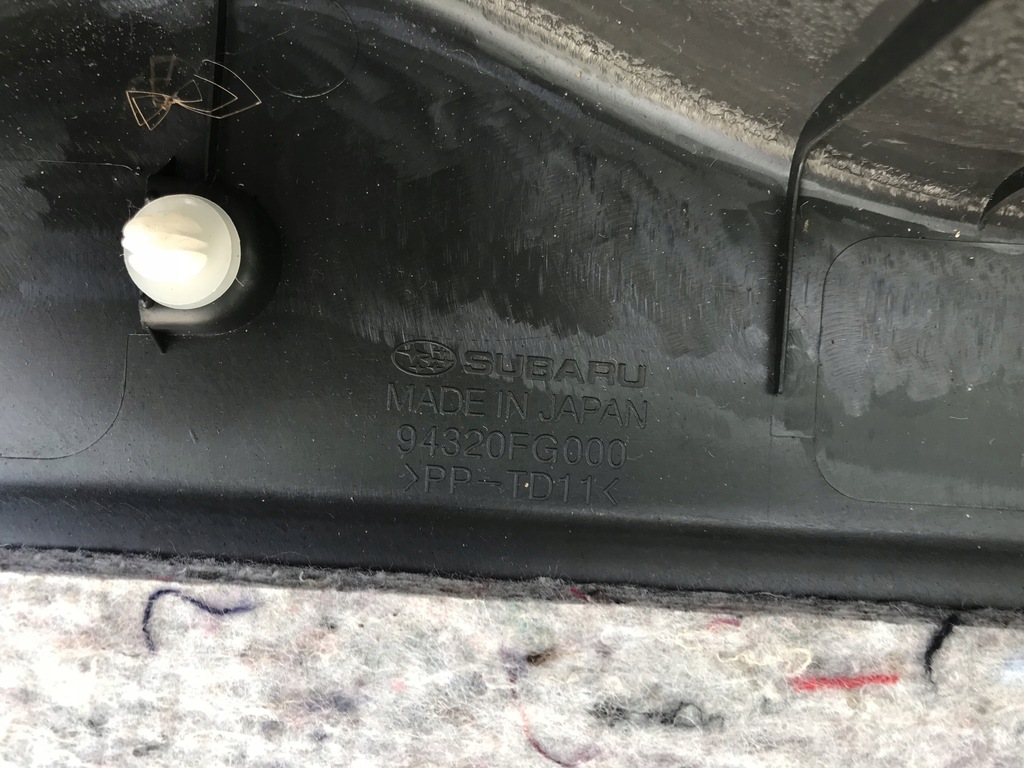 фото №7, Защита обивка крышки subaru impreza iii