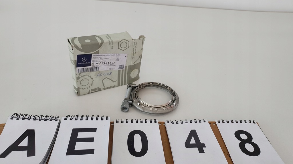 фото №1, Mercedes m274 хомут пряжка труби випускної nowe
