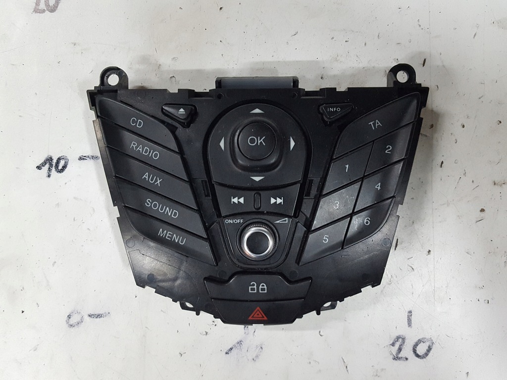 фото №1, Ford b-max 12-17r панель блок керування радіо