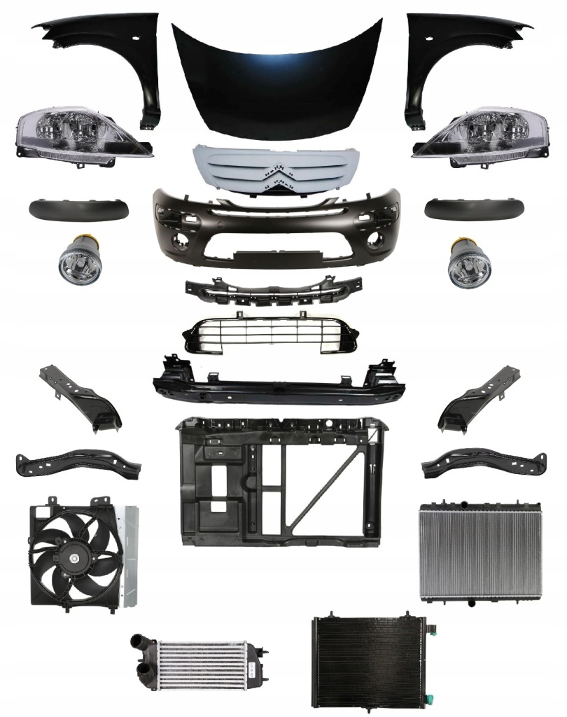 Купить Citroen c3 05-10 перед капот бампер крыло лампа