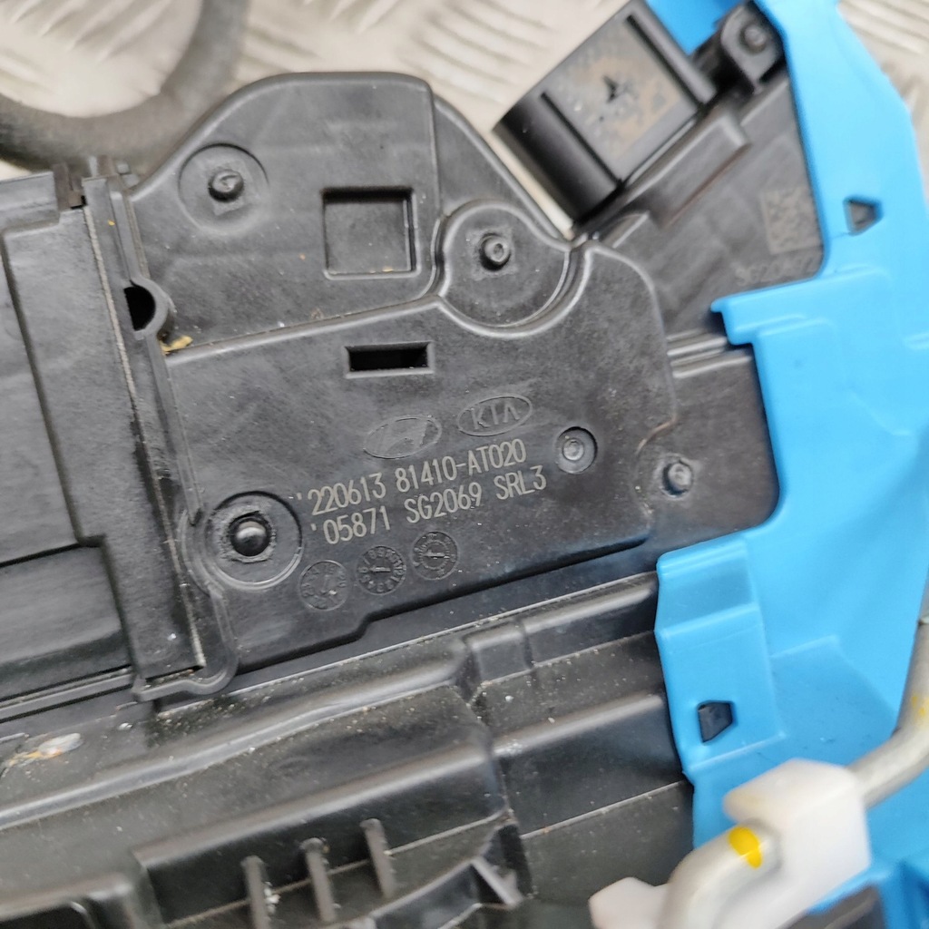 фото №7, Kia niro 2023 ліва сторона замок двері задніх