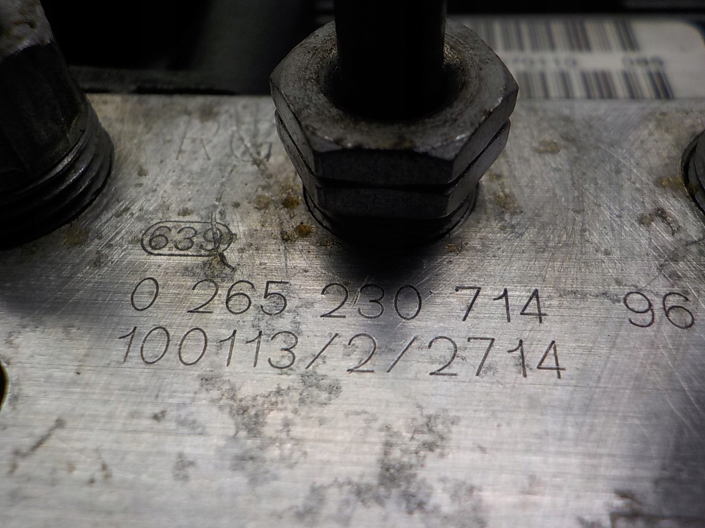 фото №9, Peugeot 308 насос abs 0265230714 9666229480 0265951218 9666229180