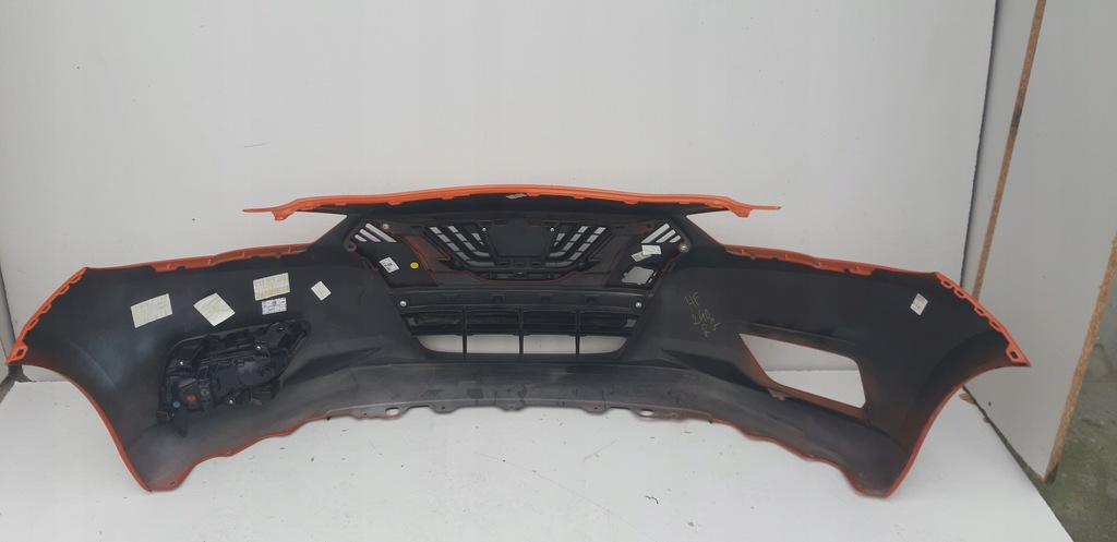 фото №9, Nissan micra k14 бампер передний решётка радиатора противотуманная фара