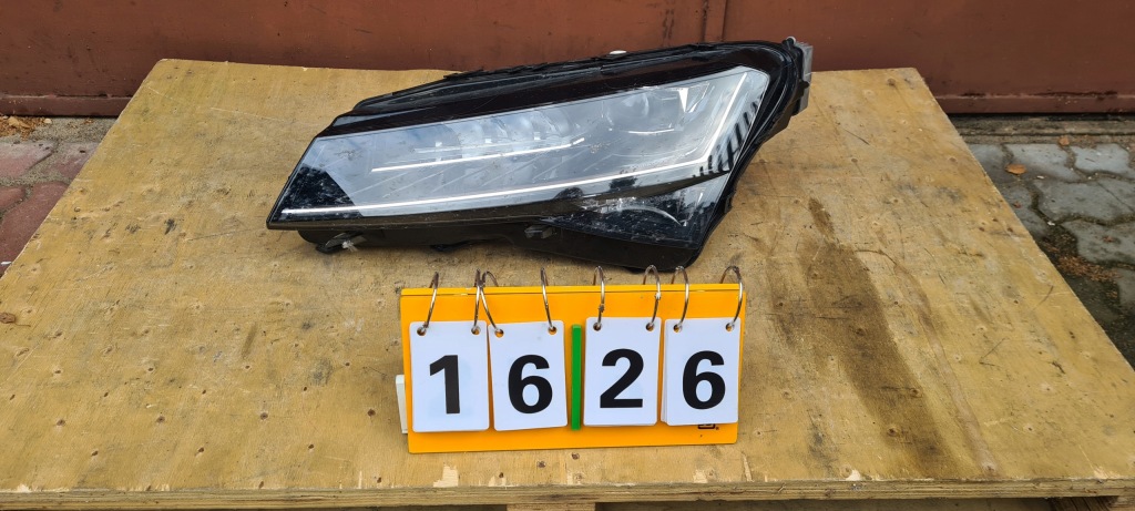 фото №1, Фара лівий full led skoda superb iii lift