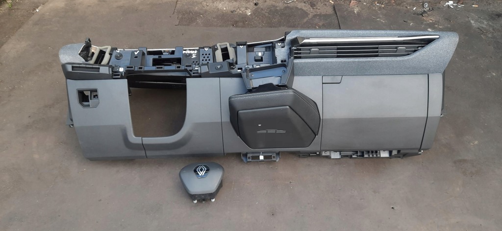 фото №1, Панель приладів приладова панель приладів консоль подушка безпеки подушка x2 renault megane v e-tech