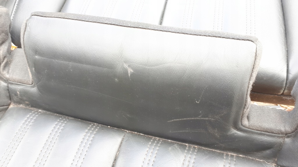 фото №16, A7 4g заднє сидіння спинка задня шкіра sline czarna