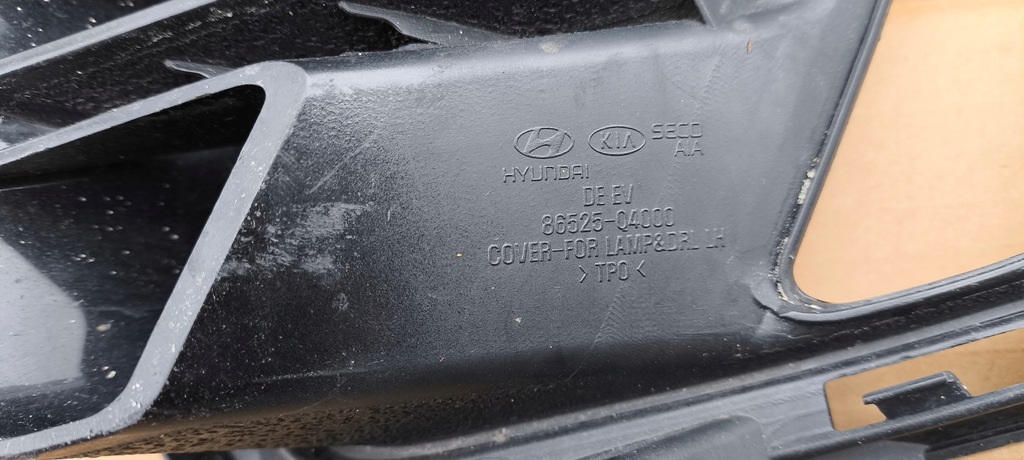 фото №9, Решётка бампера левый перед kia ev niro