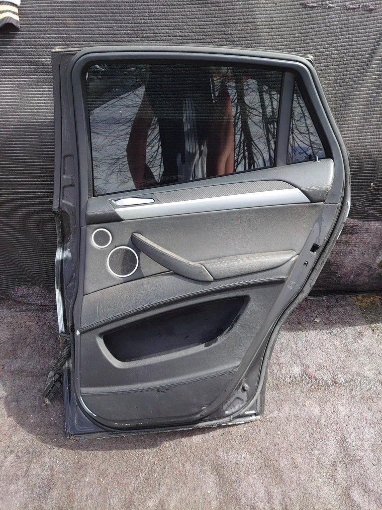 фото №12, Bmw x6 e71 2009 двері праве задня повний сріблясті