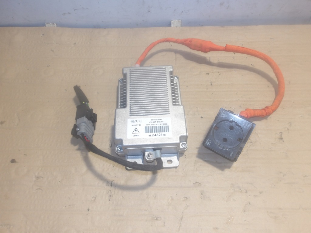 фото №1, Перетворювач струму peugeot rifter 1.5d 131km 2022r 9820452180