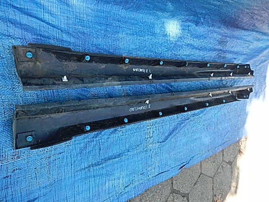 фото №6, Молдинг порог l r mitsubishi outlander 06-12