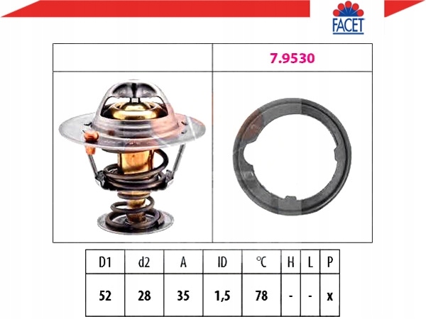 фото №2, Термостат honda civic ii shuttle 1.6 4x4 ee