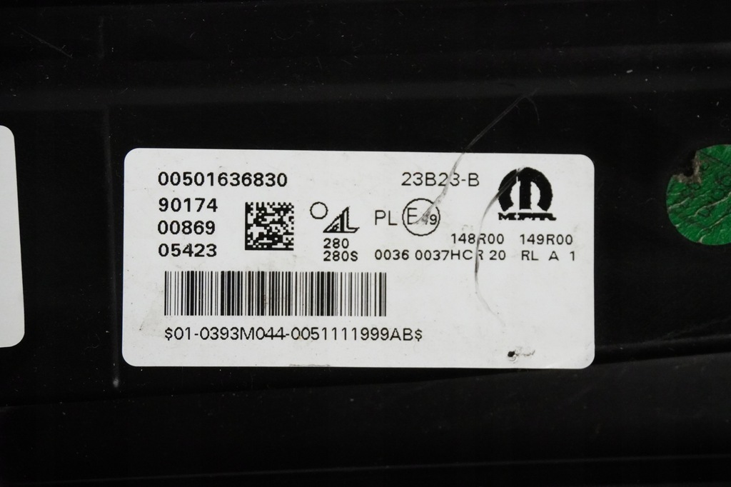 фото №14, Jeep compass ii lift 21- лампа левая передняя левый перед оригинальная