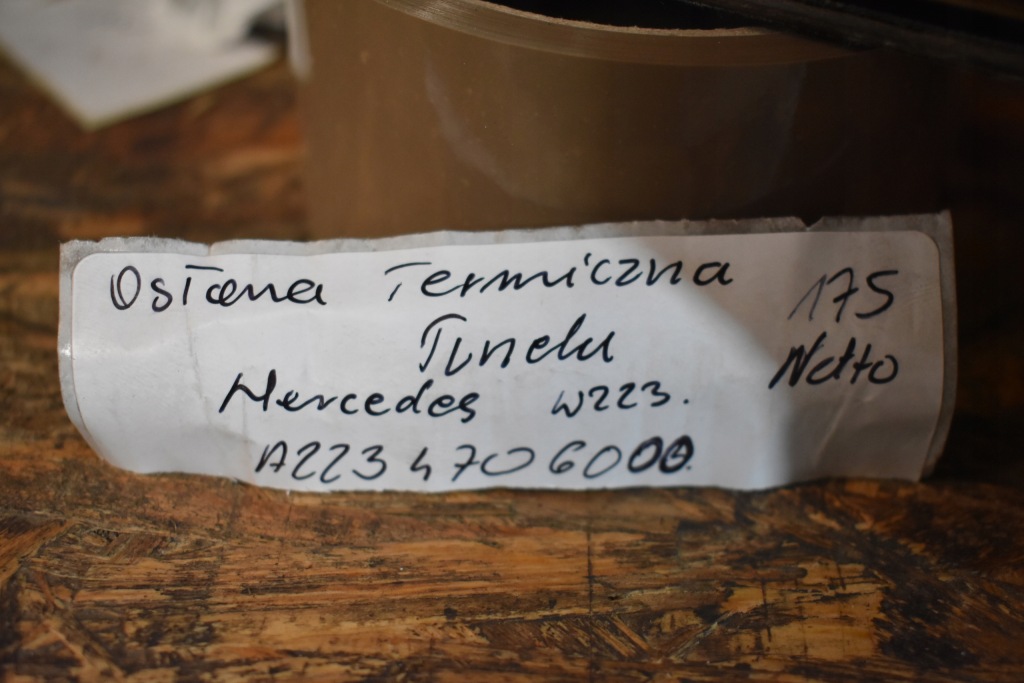 фото №4, Idealna защита тепловая туннель mercedes w223 1