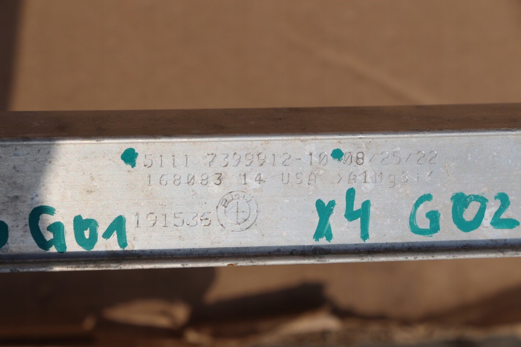 Bmw x3 g01 x4 g02 балка бампера перед передняя верхний отсутствует dolej с Разборки