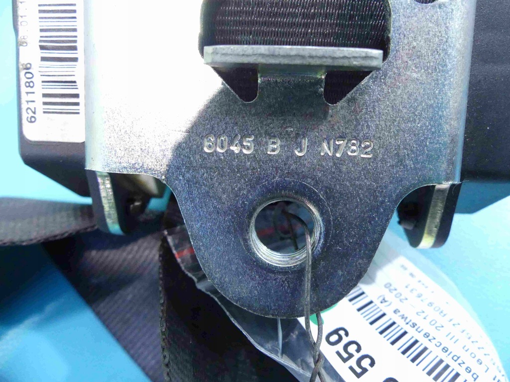 фото №10, Pas безпеки задня лівий leon iii 12-16 kombi