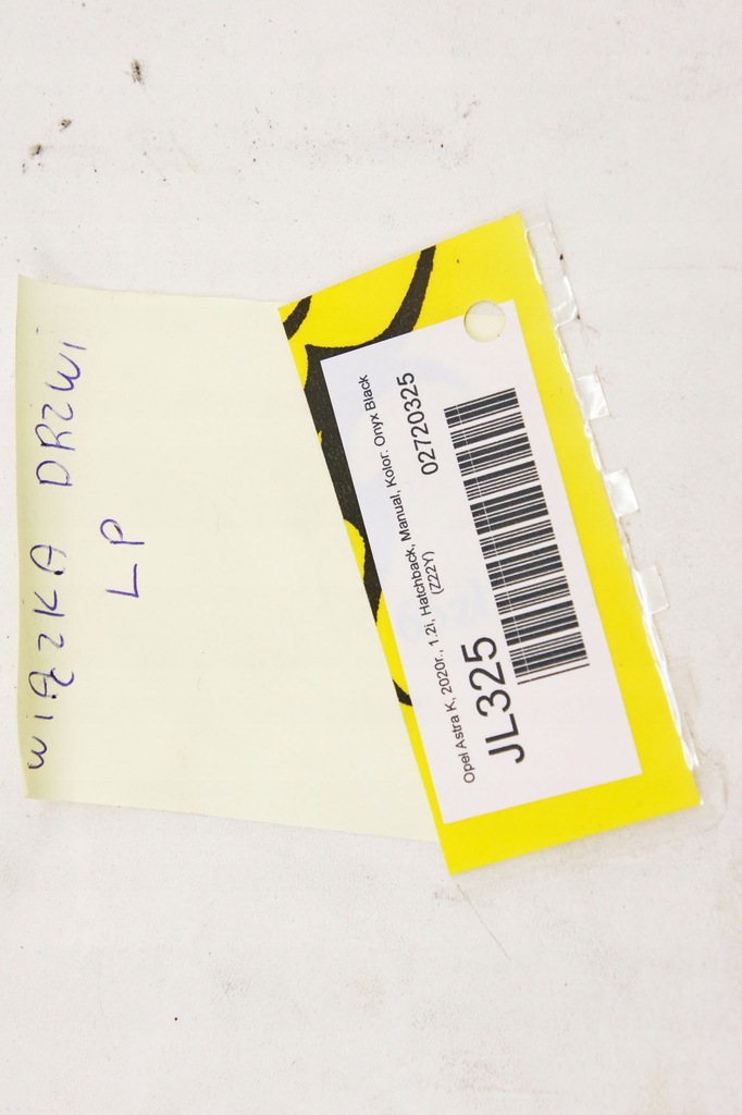 фото №7, Jl325 opel astra k v жгут дверь левый перед