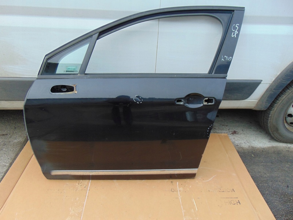 фото №1, Двері лівий перед citroen c5 iii 2008- ktvd