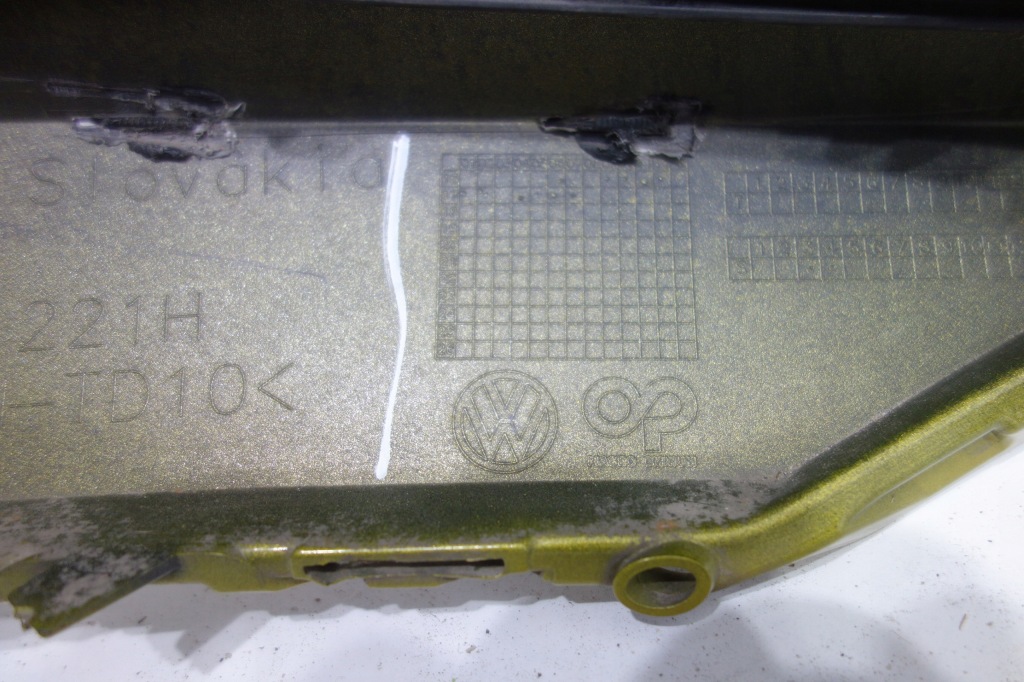 фото №8, Бампер перед vw up lift cross 17- lb1w 1s0807221h