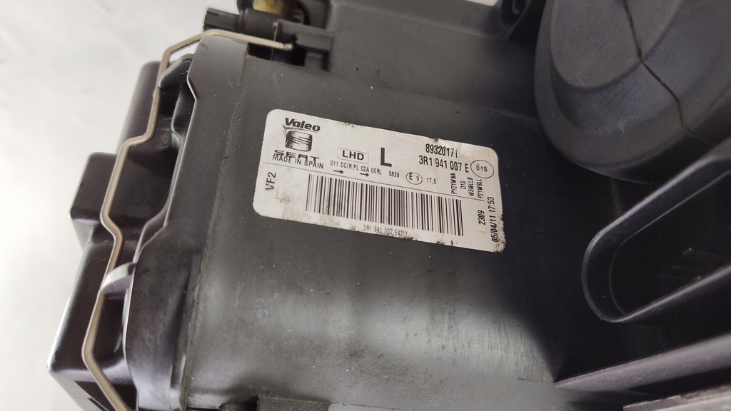 фото №12, Seat exeo 3r1 ксенон лівий поворотний фара лампа ліва 3r1941007e