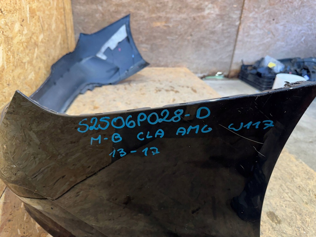 фото №11, Mercedes cla w117 c117 amg 13-17 бампер задняя задний