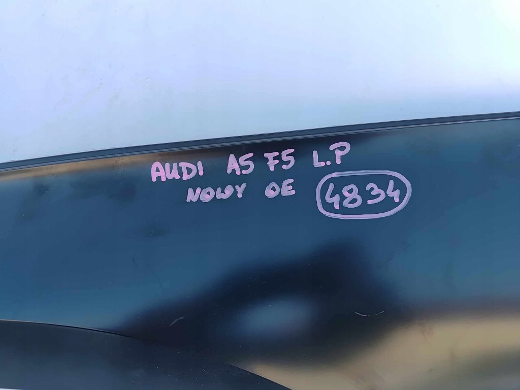 Audi a5 2 f5 8w6 17- крило ліве перед передній новий оригінальний номер 4834 Доставка