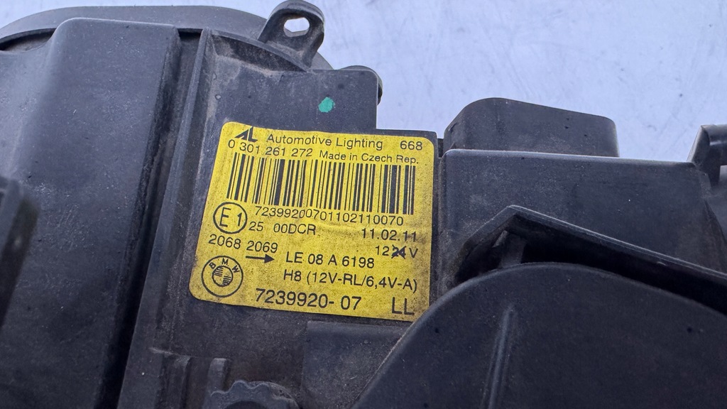 фото №14, Лампа правая передняя перед bmw 3 e92 e93 lift lci coupe bi ксенон 7239920-07